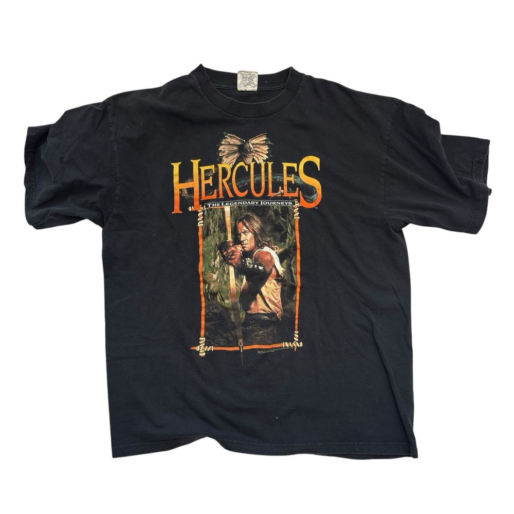 1997 Hercules The Legendary Journeys TV‎ Series Vintage Promo Tee Shirt XL